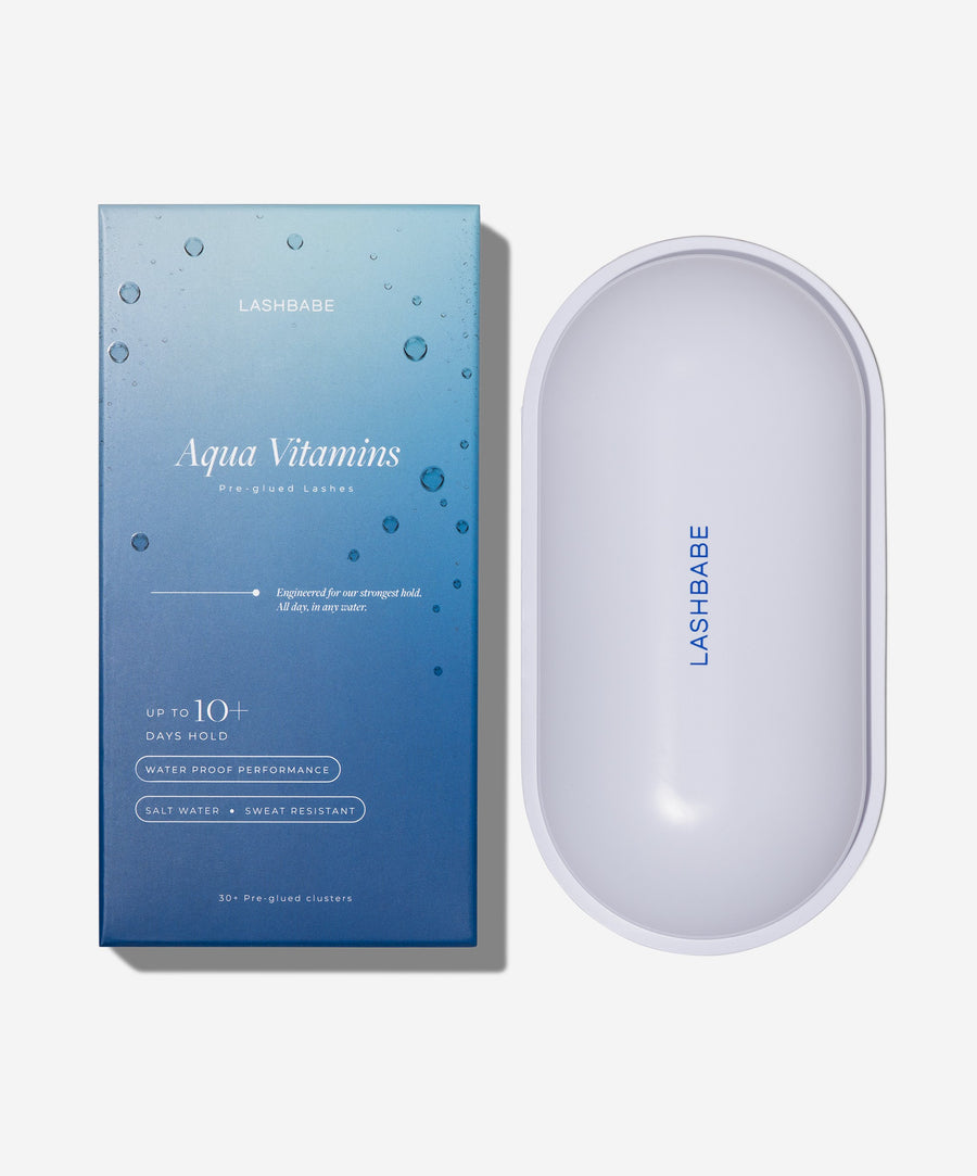 Lash Vitamins - Aqua Pre-Glued Lash Clusters