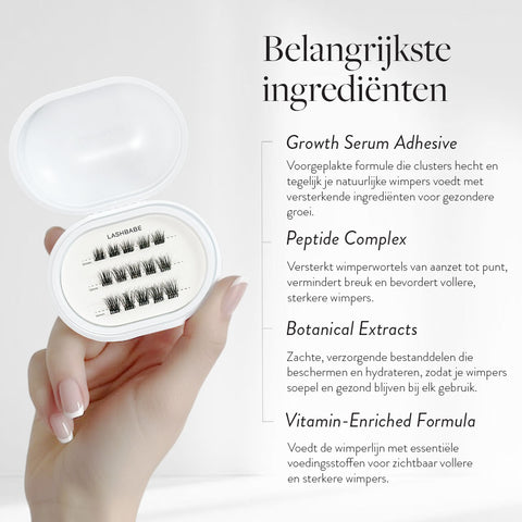 Lash Vitamins - Pre-Glued Lash Clusters