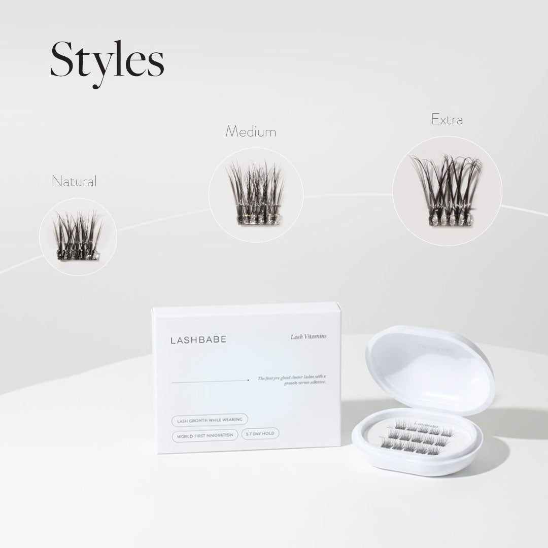 Lash Vitamins - Pre-Glued Lash Clusters
