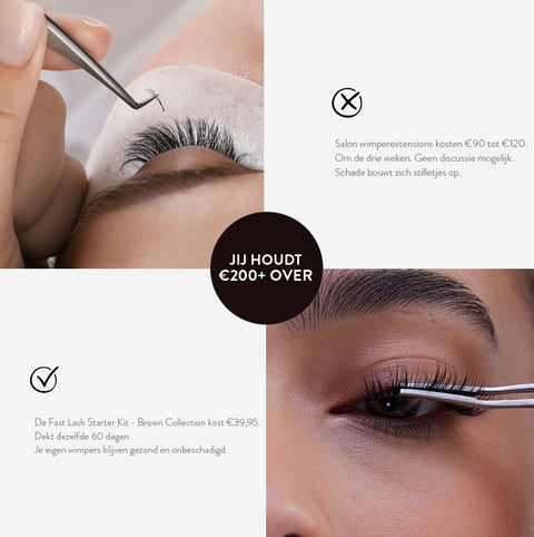 Fast Lash Starter Kit - Brown Collection