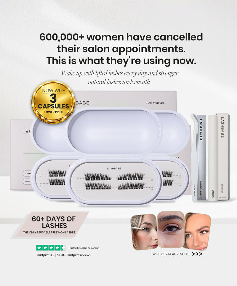 Lash Vitamins - Pre-Glued Fast Lash Starter Kit