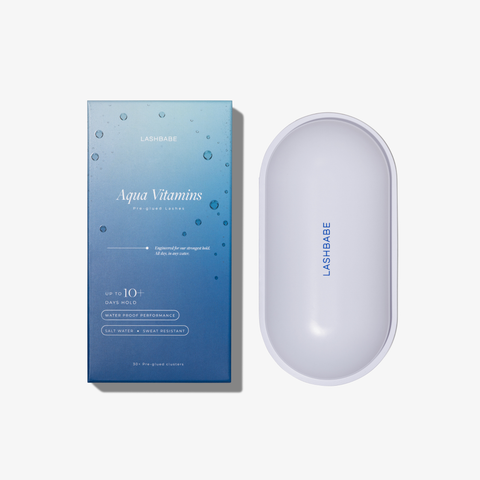 Lash Vitamins - Aqua Pre-Glued Cluster Starter Kit