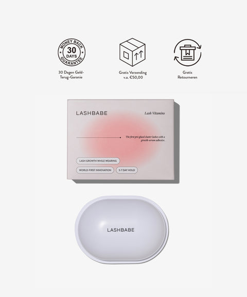Lash Vitamins - Pre-Glued Clusters Caffeine Peptide