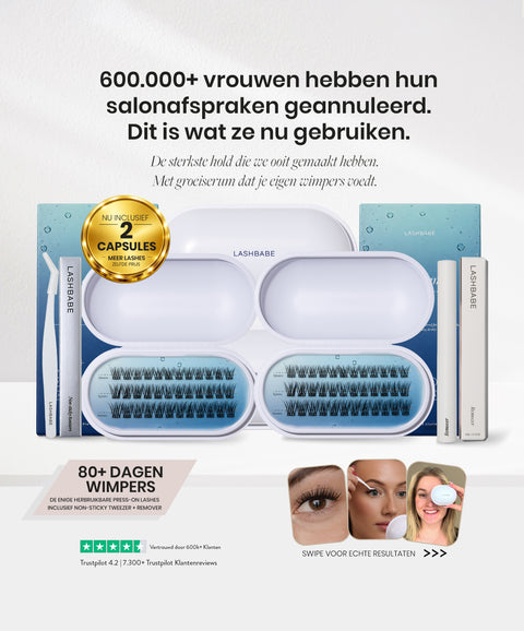 Lash Vitamins - Aqua Pre-Glued Cluster Starter Kit