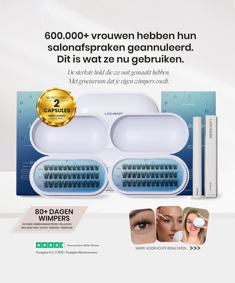 Lash Vitamins - Aqua Pre-Glued Cluster Starter Kit